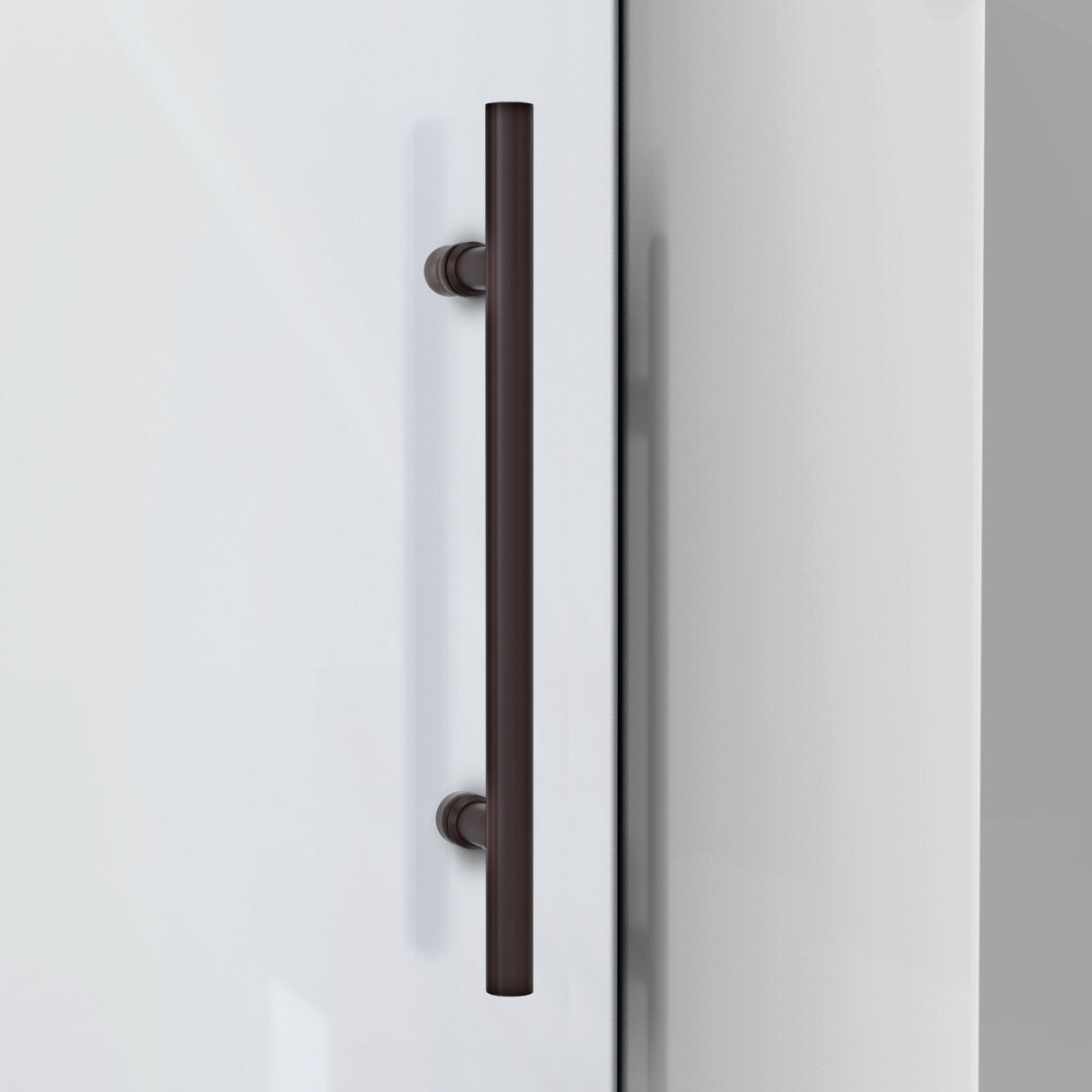 DreamLine Enigma-XO 56-60 in. W x 76 in. H Fully Frameless Sliding Shower Door in Oil Rubbed Bronze