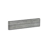 Anatolia Tile 3X12 Bullnose Eramosa Carbon Matte Porcelain Trim 69-940  - premium natural stone mosaic tile from Anatolia Tile, available at PoshHaus showroom in Keene, NH