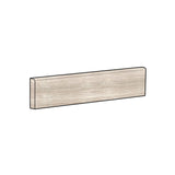 Anatolia Tile 3X12 Bullnose Eramosa Clay Matte Porcelain Trim 69-942  - premium natural stone mosaic tile from Anatolia Tile, available at PoshHaus showroom in Keene, NH
