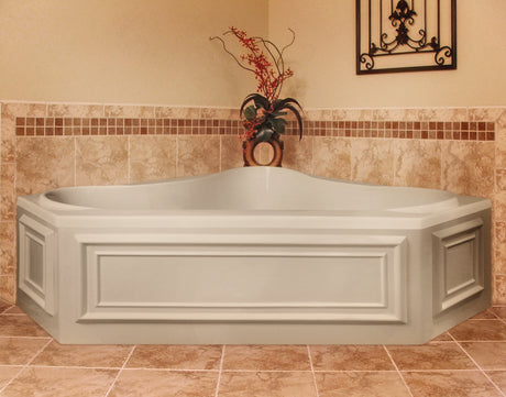 Hydro Systems ERI6060ATO-BON ERICA 6060 AC TUB ONLY-BONE