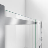 DreamLine Essence-H 44-48 in. W x 76 in. H Semi-Frameless Bypass Shower Door in Chrome