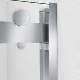 DreamLine Essence-H 44-48 in. W x 76 in. H Semi-Frameless Bypass Shower Door in Chrome