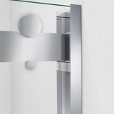 DreamLine Essence-H 56-60 in. W x 76 in. H Semi-Frameless Bypass Shower Door in Chrome