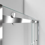 DreamLine Essence 44-48 in. W x 76 in. H Frameless Bypass Shower Door in Chrome
