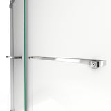 DreamLine Essence 56-60 in. W x 76 in. H Frameless Bypass Shower Door in Chrome