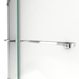 DreamLine Essence 44-48 in. W x 76 in. H Frameless Bypass Shower Door in Chrome