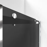 DreamLine Essence 56-60 in. W x 76 in. H Frameless Smoke Gray Glass Bypass Shower Door in Chrome