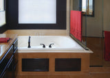 Hydro Systems EVA6042AWP-BON EVANSPORT 6042 AC W/WHIRLPOOL SYSTEM-BONE