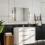 Eviva Lazy 30 inch Mirror Medicine Cabinet with No Light