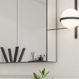 Eviva Lazy 30 inch Mirror Medicine Cabinet with No Light