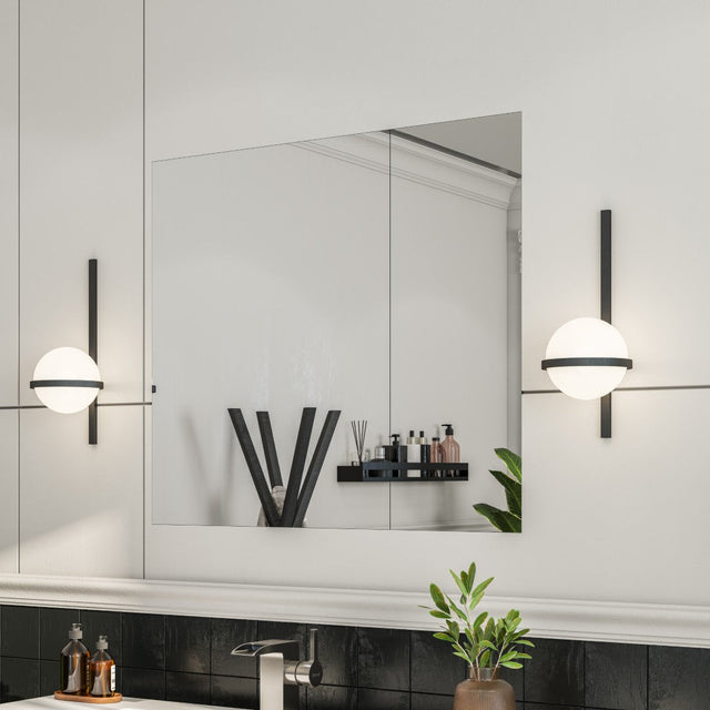 Eviva Lazy 30 inch Mirror Medicine Cabinet with No Light