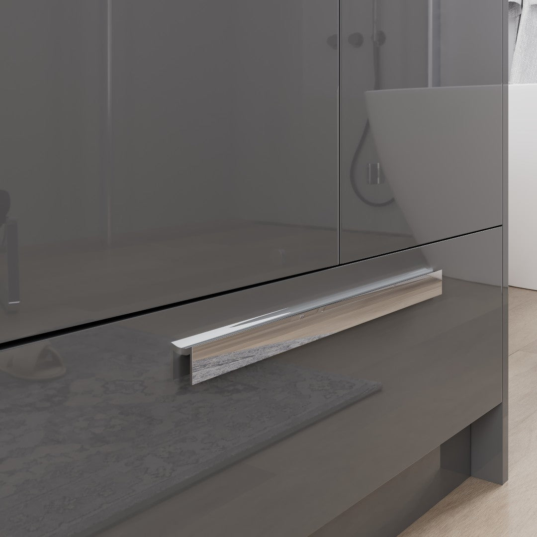 Lugano 30 in. Gray Single Sink Bath Vanity with Acrylic Top and Integrated Sink