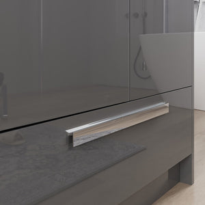 Lugano 30 in. Gray Single Sink Bath Vanity with Acrylic Top and Integrated Sink