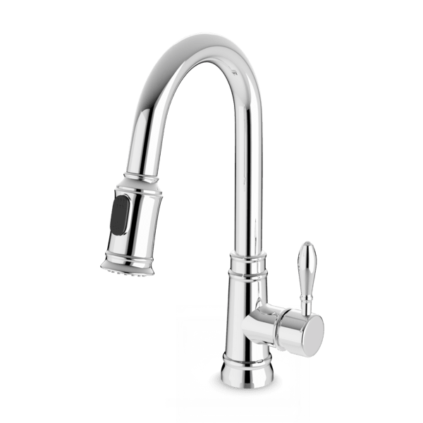 Artos Classic Kitchen Faucet with Pulldown Spray in Chrome – F100140CH