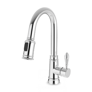 Artos Classic Kitchen Faucet with Pulldown Spray in Chrome
