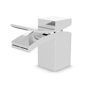 Artos Quarto Square Single Hole Lavatory Faucet, Front Flow (Discontinued) in Chrome – F201-3CH