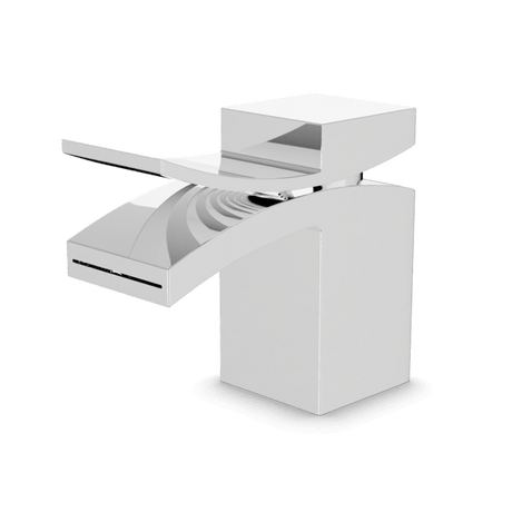 Artos Quarto Square Single Hole Lavatory Faucet, Front Flow (Discontinued) in Chrome – F201-3CH