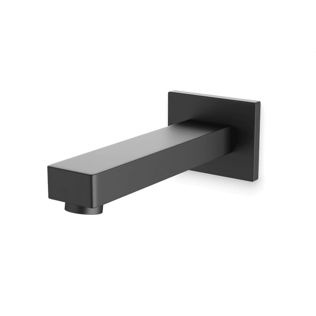 Artos Edge Wall Mount Tub Filler in Matte Black – F402-10BK