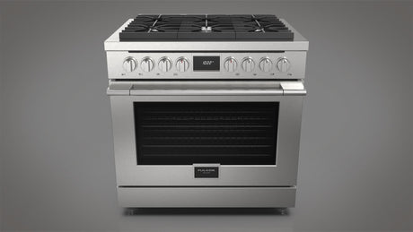 Fulgor Milano Accento 36-inch Dual Fuel Range — F4PDF366S1