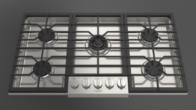 Fulgor Milano 36-inch Gas Cooktop — F4PGK365S1