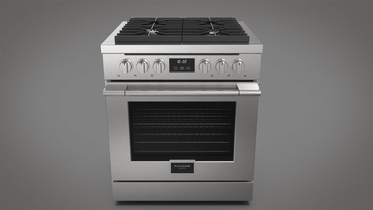 Fulgor Milano Accento 30-inch Gas Range — F4PGR304S2