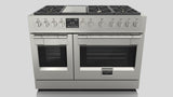Fulgor Milano Sofia 48-inch Dual Fuel Range — F6PDF486GS1