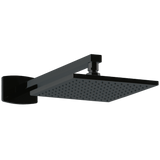 Artos Safire 8" Rain Shower Head on Wall Mount Arm in Matte Black – F703-12BK