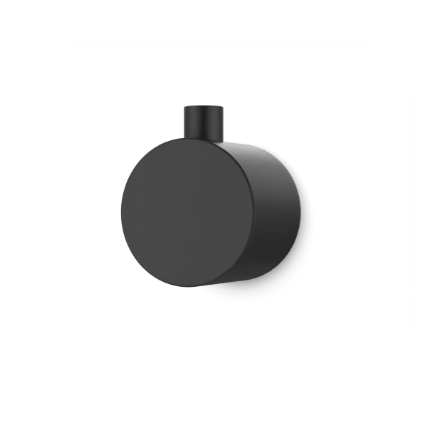 Artos Round Diverter Handle in Matte Black – F903A-12HBK