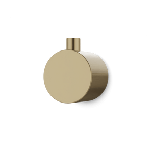 Artos Round Diverter Handle in Satin Brass