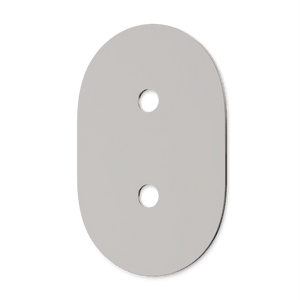 Artos Round Combo Trim Plate in Brushed Nickel – F903A-8PBN