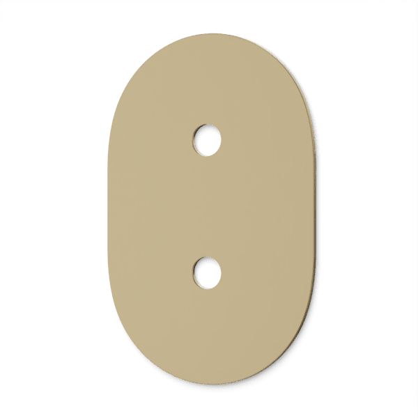 Artos Round Combo Trim Plate in Satin Brass – F903A-8PSB