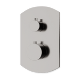 Artos Transitional Thermostat with 3-Way Diverter & Off Position Trim Kit in Brushed Nickel – F903B-56TKBN