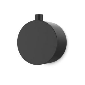 Artos Round Thermostat Handle in Matte Black