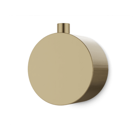 Artos Round Thermostat Handle in Satin Brass – F904A-1HSB