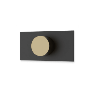 Artos Otella Volume Control Linear Trim Kit Satin Brass / Matte Black – F906A-7TKSBB