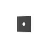 Artos Square 3.25" Trim Plate in Matte Black – F906A-8PBK