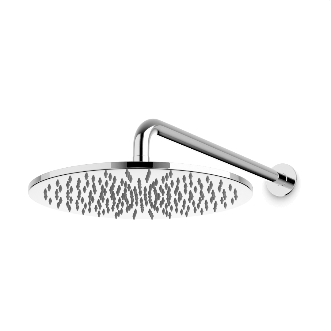 Artos Opera 12" Rain Shower Head on Wall Mount Arm Chrome – F907-1/12CH
