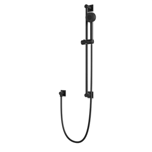 Artos Square + Round Multifunction Flexible Hose Slidebar Kit with Separate Water Outlet in Matte Black – F907-101BK