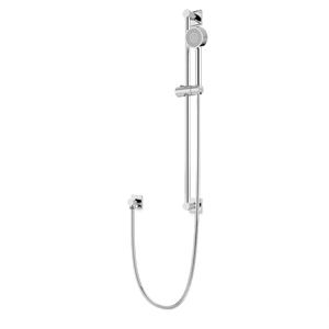 Artos Square + Round Multifunction Flexible Hose Slidebar Kit with Separate Water Outlet in Chrome – F907-101CH