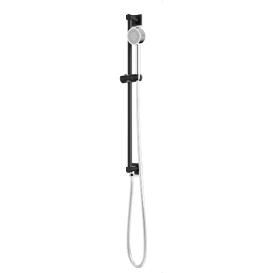Artos Square + Round Multifunction Flexible Hose Integrated Slidebar Kit in Chrome/Matte Black