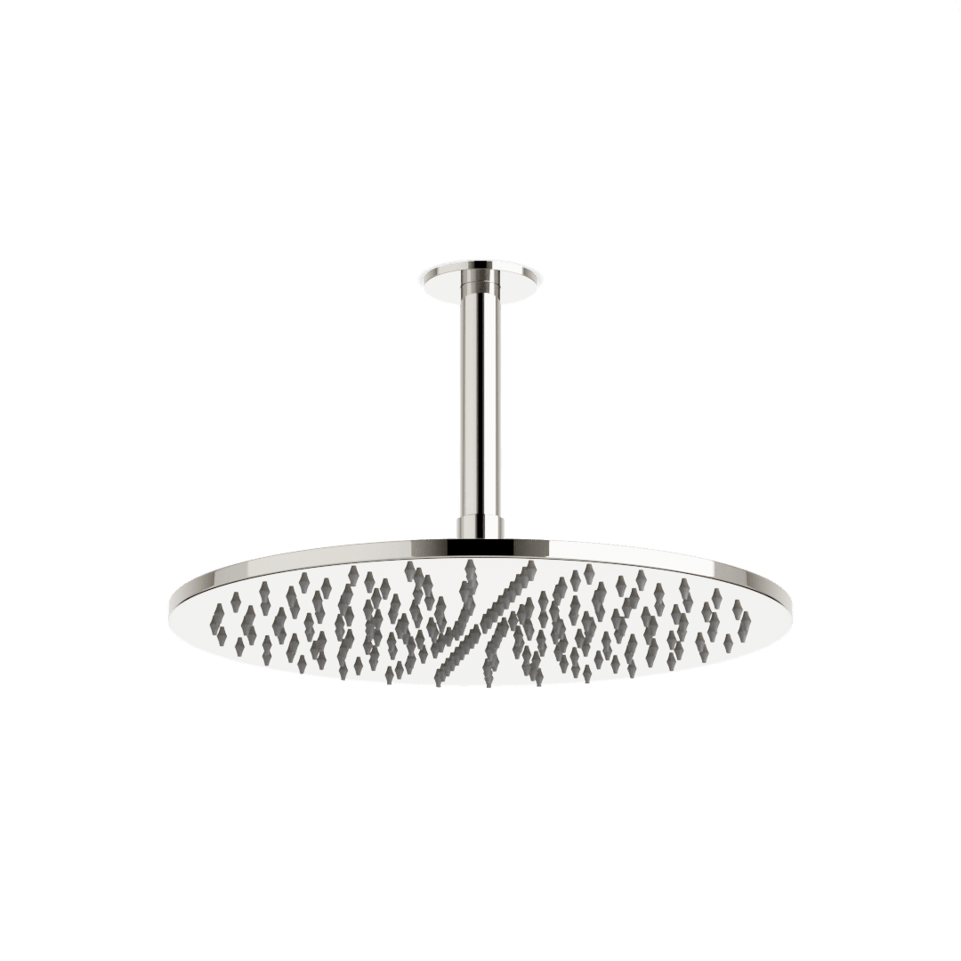 Artos Opera 12" Rain Shower Head on Ceiling Mount Arm Polished Nickel – F907-16/5PN