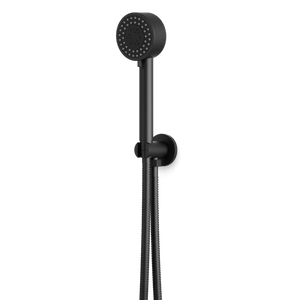 Artos Round Multifunction Flexible Hose Handshower Kit in Matte Black – F907-20BK