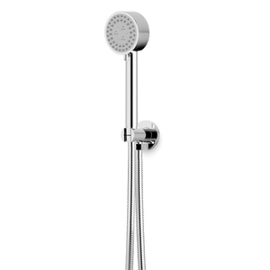 Artos Round Multifunction Flexible Hose Handshower Kit in Chrome