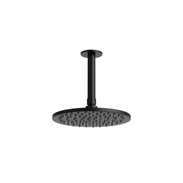 Artos Opera 8" Rain Shower Head on Ceiling Mount Arm Matte Black – F907-3/5BK