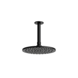 Artos Opera 8" Rain Shower Head on Ceiling Mount Arm Matte Black – F907-3/5BK