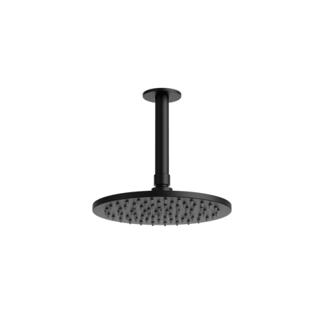 Artos Opera 8" Rain Shower Head on Ceiling Mount Arm Matte Black – F907-3/5BK