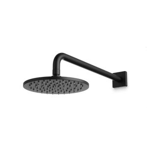 Artos Otella 8" Rain Shower Head on Wall Mount Arm in Matte Black – F907-32BK