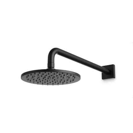 Artos Otella 8" Rain Shower Head on Wall Mount Arm in Matte Black – F907-32BK