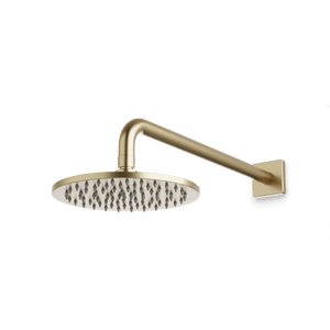 Artos Otella 8" Rain Shower Head on Wall Mount Arm in Satin Brass – F907-32SB