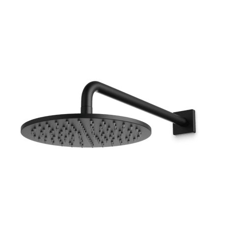 Artos Otella 10" Rain Shower Head on Wall Mount Arm in Matte Black – F907-70BK